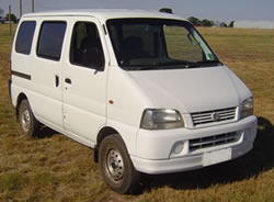 Suzuki Carry roof racks vehicle image